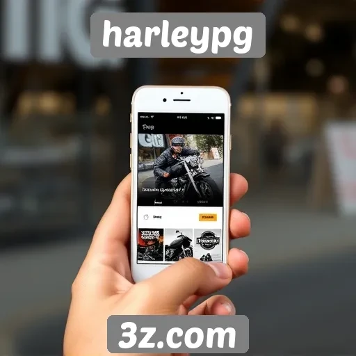 Desempenho do site harleypg em dispositivos móveis